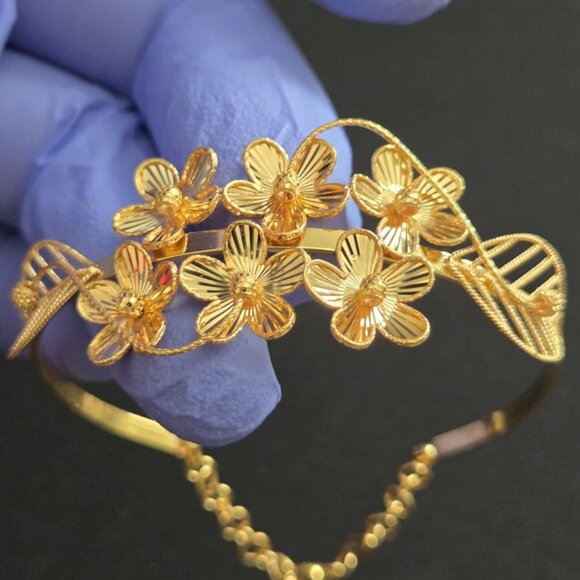 Gold bracelet 22K for small wrist Part 2 of 2 - Picture 4 of 14